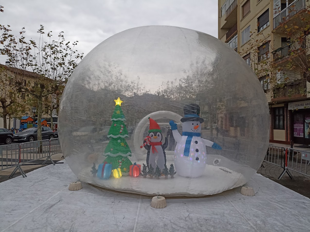 bola navidad